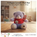 Wellington Lavender Plush Bear
